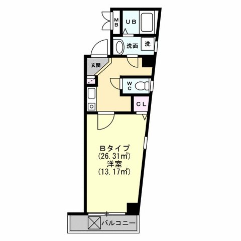 ハウスアーデル佃野 間取り